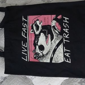 Raccoon and Opossum Tote Bag